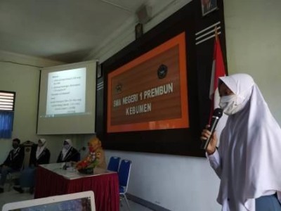 Pemilihan Ketua OSIS SMA Negeri 1 Prembun 2020/2021 di Masa Pandemi Covid-19
