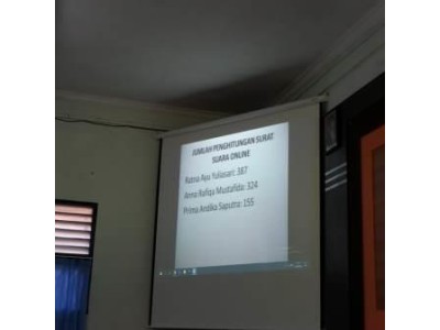 Pemilihan Ketua OSIS SMA Negeri 1 Prembun 2020/2021 di Masa Pandemi Covid-19