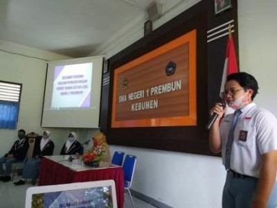 Pemilihan Ketua OSIS SMA Negeri 1 Prembun 2020/2021 di Masa Pandemi Covid-19